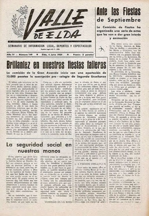 N&uacute;mero 0149<span>4 de julio de 1959</span>