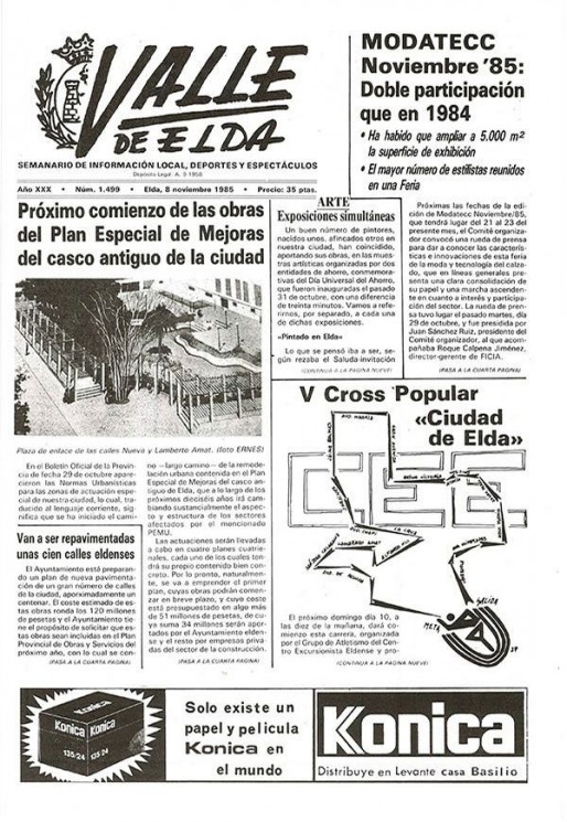 N&uacute;mero 1.499<span>8 de noviembre de 1985</span>