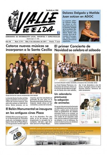 N&uacute;mero 2.711 - 9 de diciembre de 2011