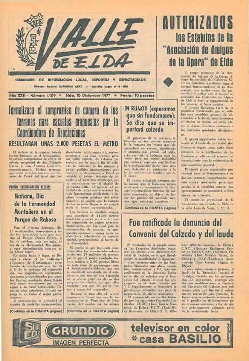 N&uacute;mero 1.109<span>10 de diciembre de 1977</span>