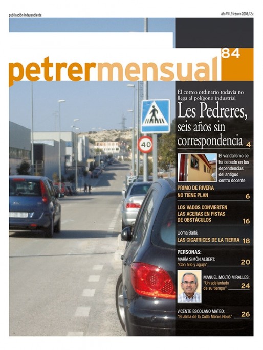 Petrer Mensual N&ordm; 84<span>Febrero de 2008</span>