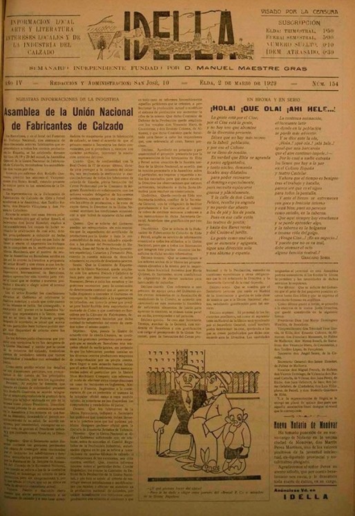 Idella n&ordm; 154<span>A&ntilde;o 1929</span>