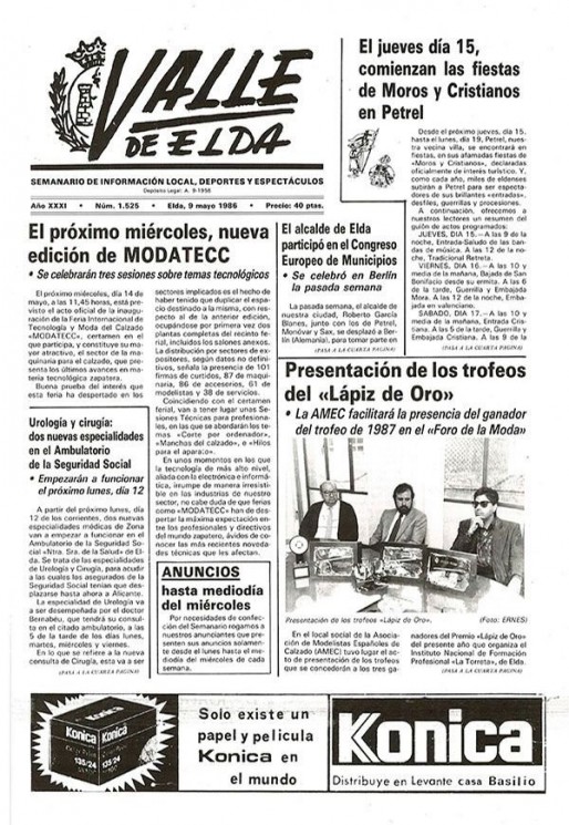 N&uacute;mero 1.525<span>9 de mayo de 1986</span>