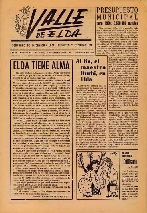 N&uacute;mero 0064<span>16 de noviembre de 1957</span>