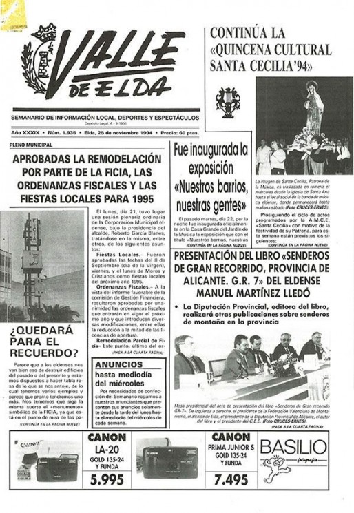 N&uacute;mero 1.935<span>25 de noviembre de 1994</span>