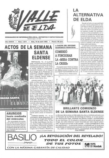 N&uacute;mero 1.811 - 15 de abril de 1992