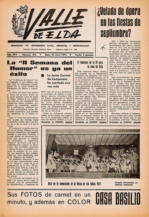 N&uacute;mero 0818<span>29 de abril de 1972</span>