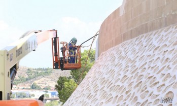 Se reanudan las obras en el Castillo de Elda