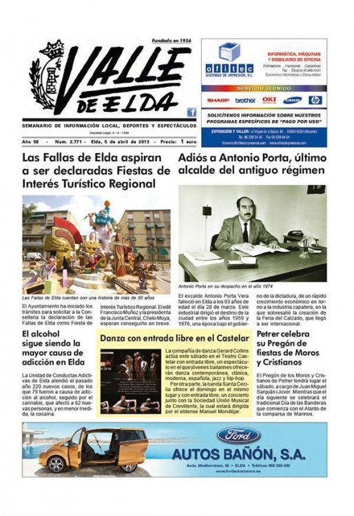 N&uacute;mero 2.771<span>5 de abril de 2013</span>