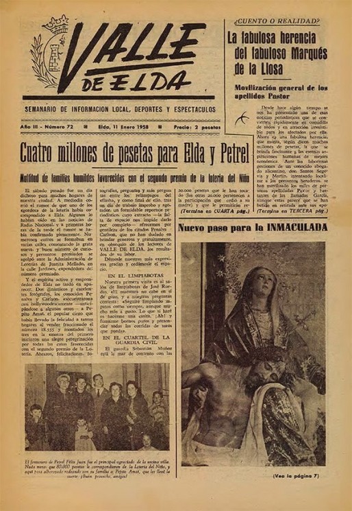 N&uacute;mero 0072<span>11 de enero de 1958</span>