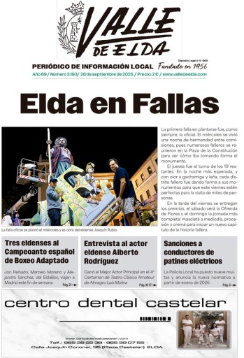 N&uacute;mero 3.193 - 26 de septiembre de 2025