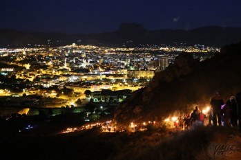 Todo listo para la bajada de antorchas de Bol&oacute;n 