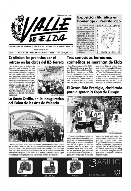 N&uacute;mero 2.442<span>14 de octubre de 2005</span>
