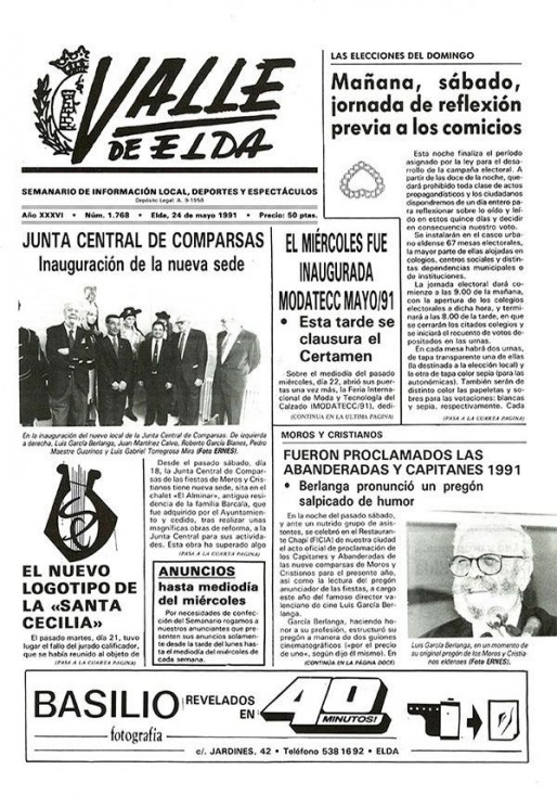N&uacute;mero 1.768<span>24 de mayo de 1991</span>