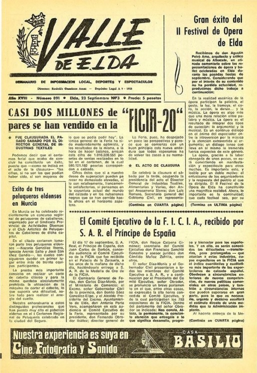 N&uacute;mero 0891<span>23 de septiembre de 1973</span>
