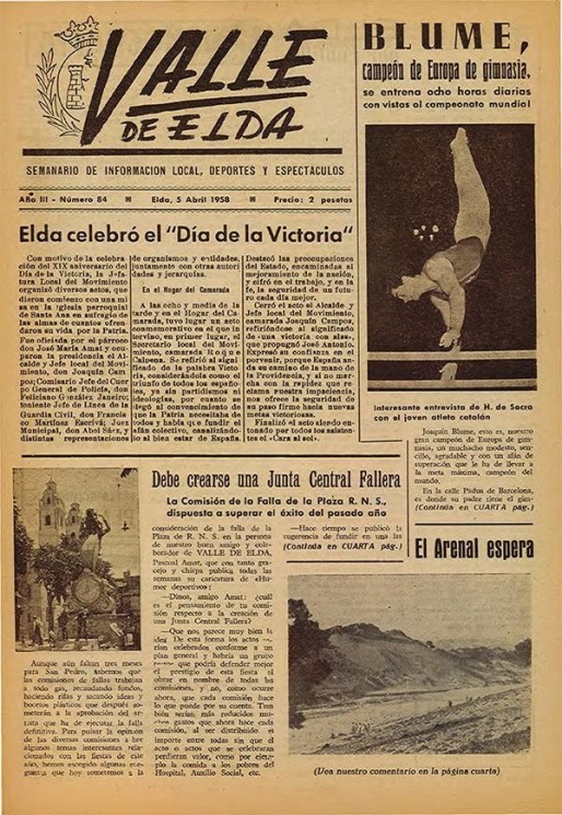 N&uacute;mero 0084<span>5 de abril de 1958</span>