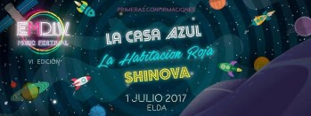 La Casa Azul, La Habitaci&oacute;n Roja y Shinova, primeras confirmaciones del EMDIV Music Festival