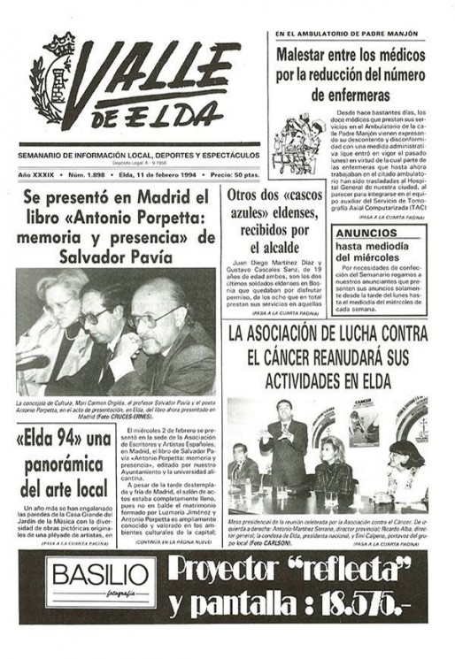 N&uacute;mero 1.898<span>11 de febrero de 1994</span>