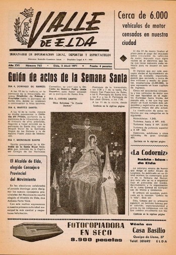 N&uacute;mero 0762 - 3 de abril de 1971