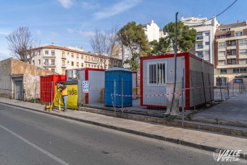 Las obras de la plaza Joan Mir&oacute; se retoman la pr&oacute;xima semana