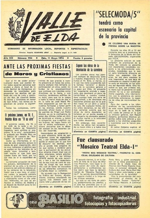 N&uacute;mero 0924<span>11 de mayo de 1974</span>