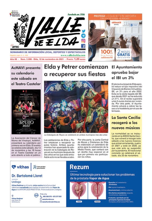 N&uacute;mero 3.096<span>12 de noviembre de 2021</span>