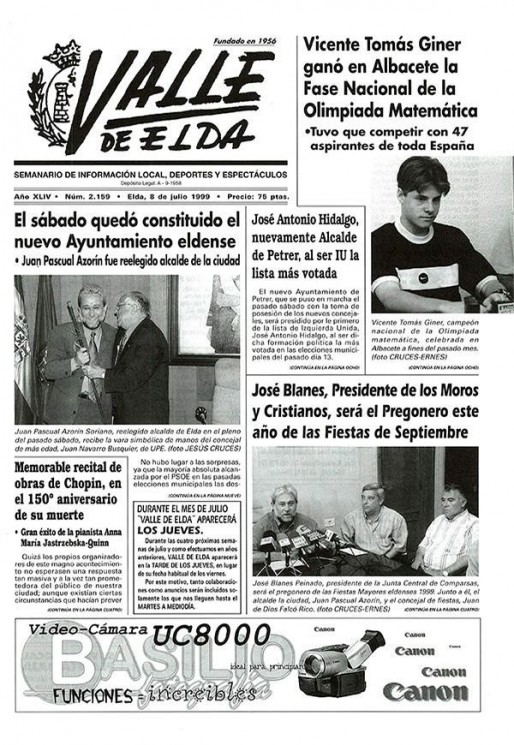 N&uacute;mero 2.159<span>8 de julio de 1999</span>