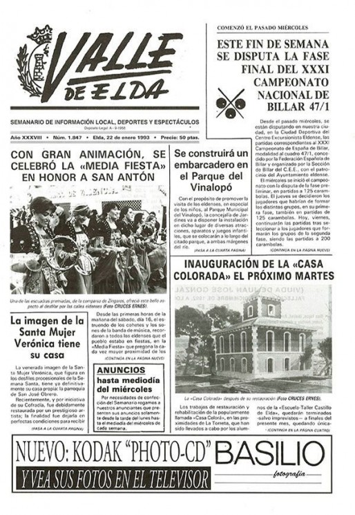 N&uacute;mero 1.847<span>22 de enero de 1993</span>