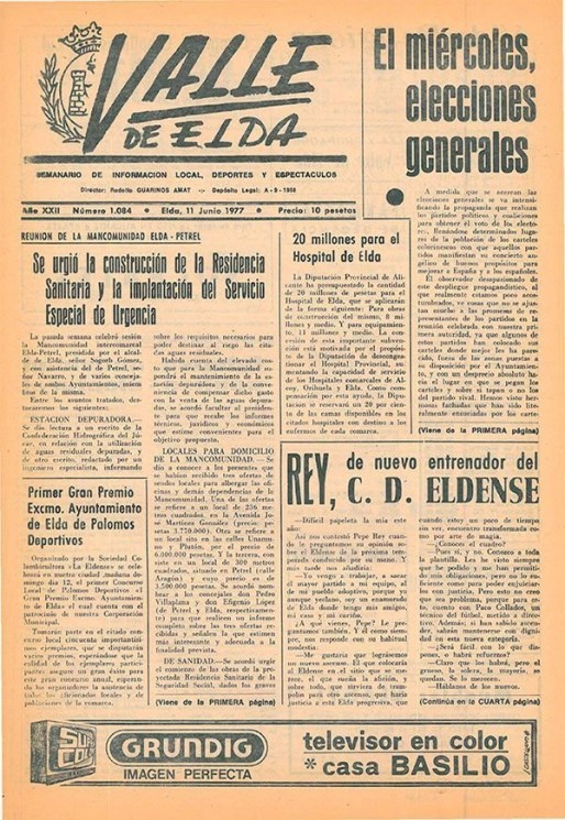 N&uacute;mero 1.084<span>11 de junio de 1977</span>