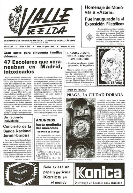N&uacute;mero 1.535<span>18 de julio de 1986</span>