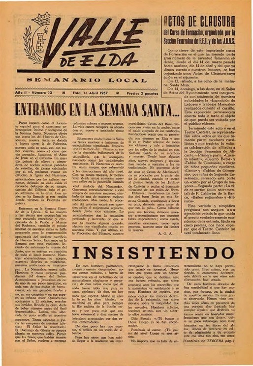 N&uacute;mero 0033<span>13 de abril de 1957</span>