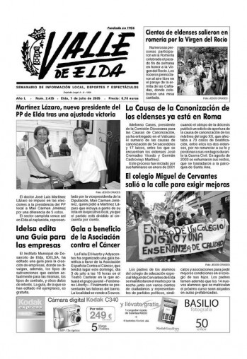 N&uacute;mero 2.435 - 1 de julio de 2005
