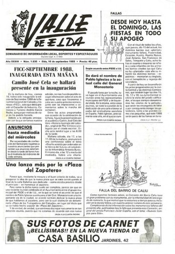 N&uacute;mero 1.636 - 16 de septiembre de 1988