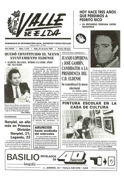 N&uacute;mero 1.772<span>21 de junio de 1991</span>