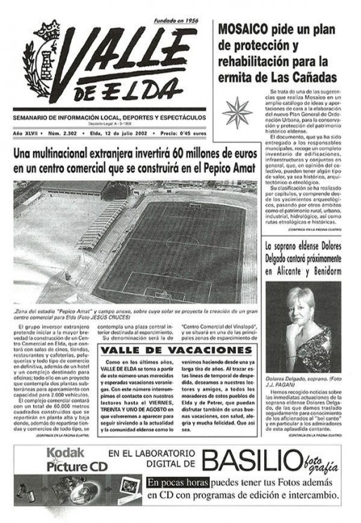 N&uacute;mero 2.302<span>12 de julio de 2002</span>