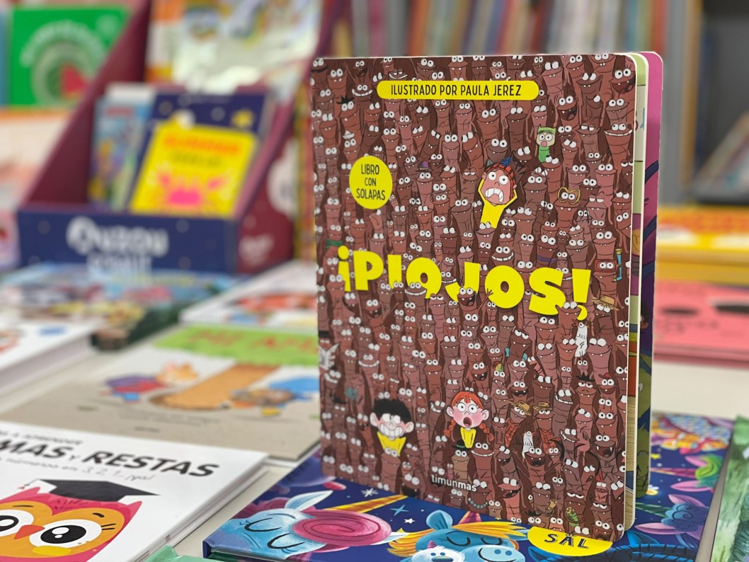 &iexcl;Piojos! con ilustraciones de Paula Jerez