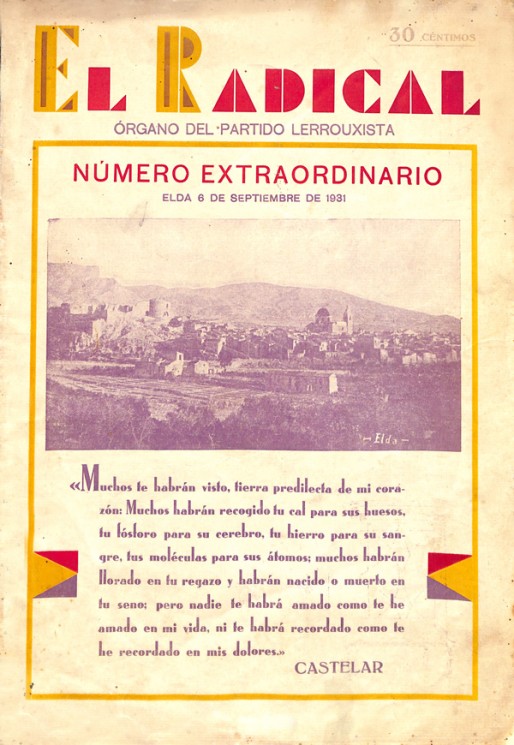 N&uacute;mero extraordinario