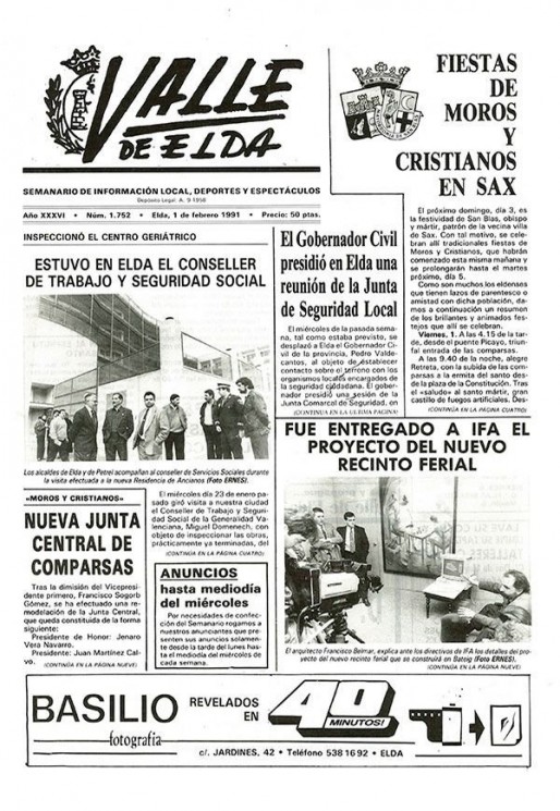 N&uacute;mero 1.752<span>1 de febrero de 1991</span>
