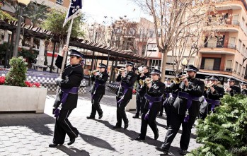 Seis agrupaciones act&uacute;an en la 13&ordf; Exhibici&oacute;n de bandas de cornetas y tambores de Semana Santa