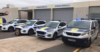 Llegan los cuatro nuevos veh&iacute;culos a la Polic&iacute;a Local