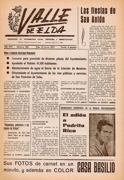N&uacute;mero 0804<span>22 de enero de 1972</span>
