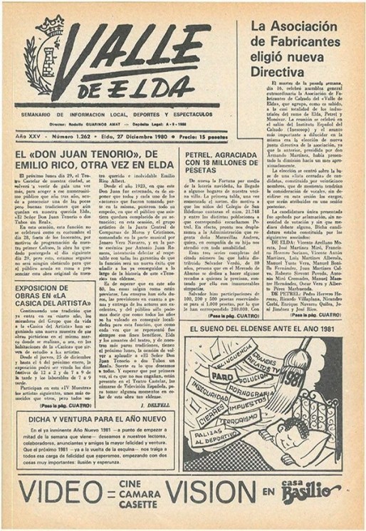 N&uacute;mero 1.262<span>27 de diciembre de 1980</span>