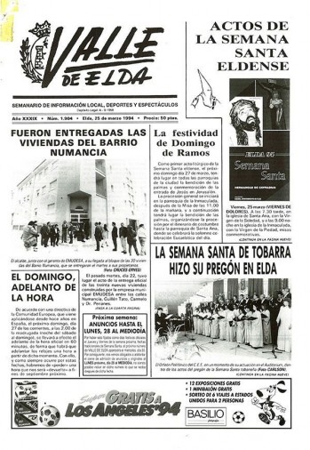 N&uacute;mero 1.904 - 25 de marzo de 1994