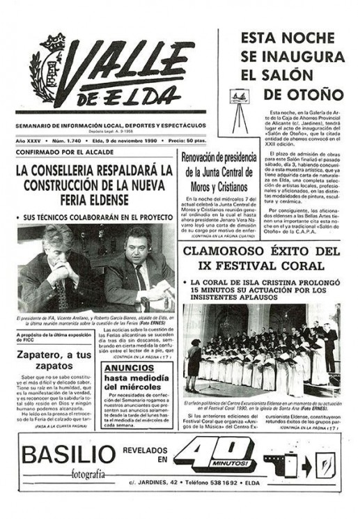 N&uacute;mero 1.740<span>9 de noviembre de 1990</span>