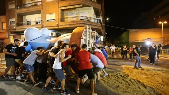 Elda vivi&oacute; una intensa noche con la plant&aacute;