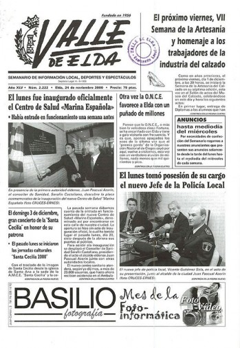 N&uacute;mero 2.222 - 24 de noviembre de 2000