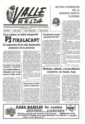 N&uacute;mero 1.569 - 10 de abril de 1987
