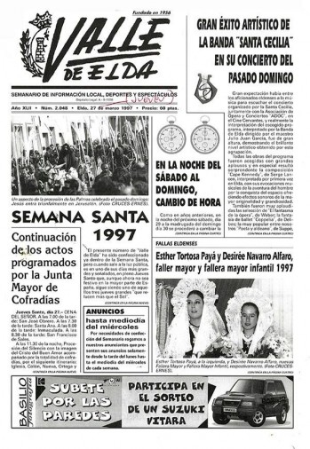 N&uacute;mero 2.048 - 27 de marzo de 1997