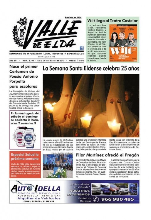 N&uacute;mero 2.770<span>29 de marzo de 2013</span>