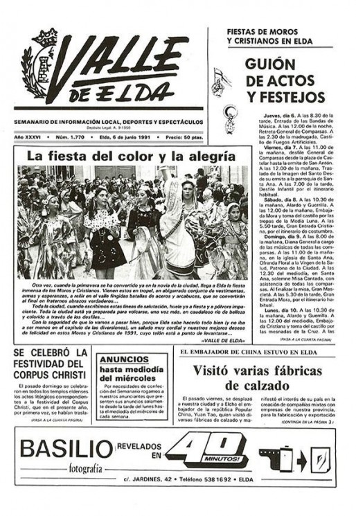 N&uacute;mero 1.770<span>6 de junio de 1991</span>